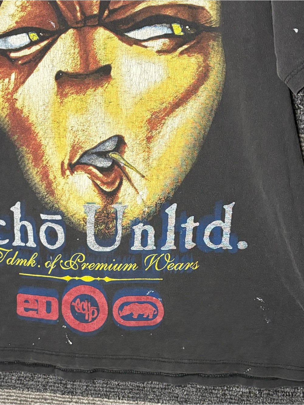 Vintage 90’s Echo Unlimited Pre Ecko Original Print Hip Hop Streetwear T-Shirt M - Picture 3 of 9